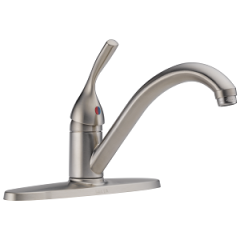 Delta Classic Kitchen Faucet, SS