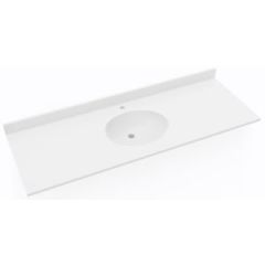Swanstone Vanity Top 61" x 22"