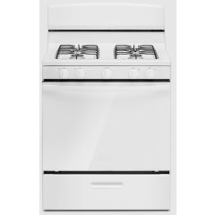 Amana, 30 In, Gas Range, Ele Ign, Wh