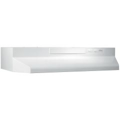 Broan, 30 In, Range Hood, Convertible, Wh