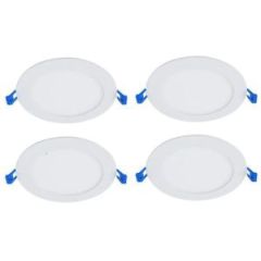 6" Slim Ceiling Light White 4 Pack