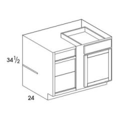 Liberty Sable Base Corner Cabinet 36"W 34-1/2"H 24"D