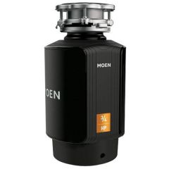 Moen, 3/4HP, Disposal, Cont Feed, W/Cord