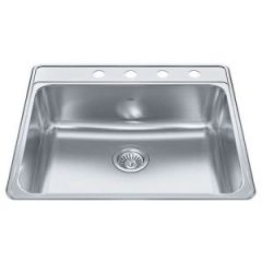 Top Mount SGL Sink SS 25x22x8 4H