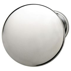 Mushroom Knob, 30mmx28mm, Chrome