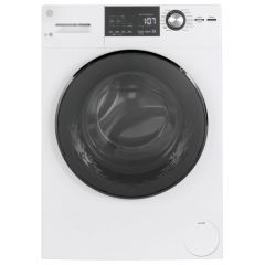 GE, 24 In, Washer, Front Load, Steam, Wh