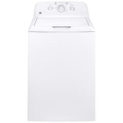 GE, 3.7 Cu Ft, Washer, Full Size, Wh