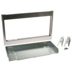 GE, 27 In, Built-In MW Trim Kit, SS