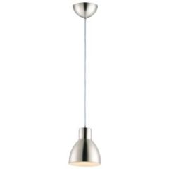 Cora 7" Mini Pendant, Satin Nickel