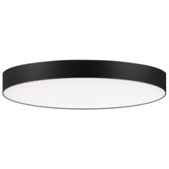 Trim 7" LED Flush Mount 3000K Black