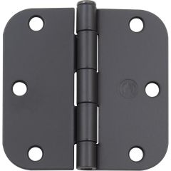 3-1/2" 5/8R STANDARD HINGE 2/PK, MB