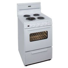 Premier, 24 In, Ele Range, Wh