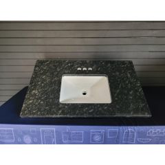 Steel Gray Vanity Promo Single Bowl 3CM 37"x22.5"