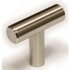 Barrel Knob, Brushed Nickel, 40mmx35mm