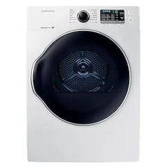 Samsung, 4.0 Cu Ft, Ele Dryer, Wh