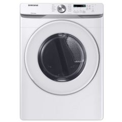 Samsung, 7.5 Cu Ft, Ele Dryer, Wh