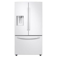 Samsung, 23 Cu Ft, Refrigerator, French Door, Ice Maker, Wh