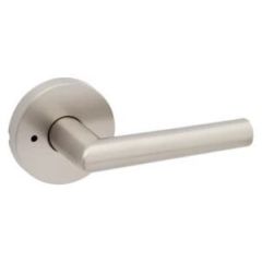 Milan Lever Privacy Satin Nickel