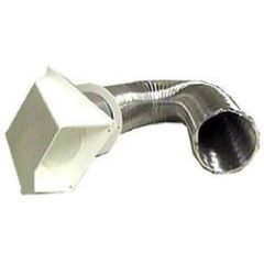 4x8' Aluminum Duct Kit with Vent Hood