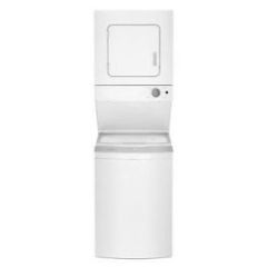 Whirlpool, 24 In, Stack Washer/Dryer, Ele, Wh