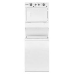 Whirlpool, 27 In, Stack Washer/Dryer, Ele, Wh