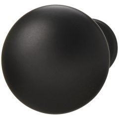 Mushroom Knob, 30mmx28mm, Matte Black