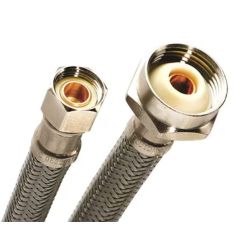 3/8x7/8" 12" SS Toilet Connector