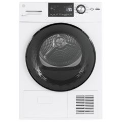 GE, 24 In, Elec Dryer, Ventless, Wh